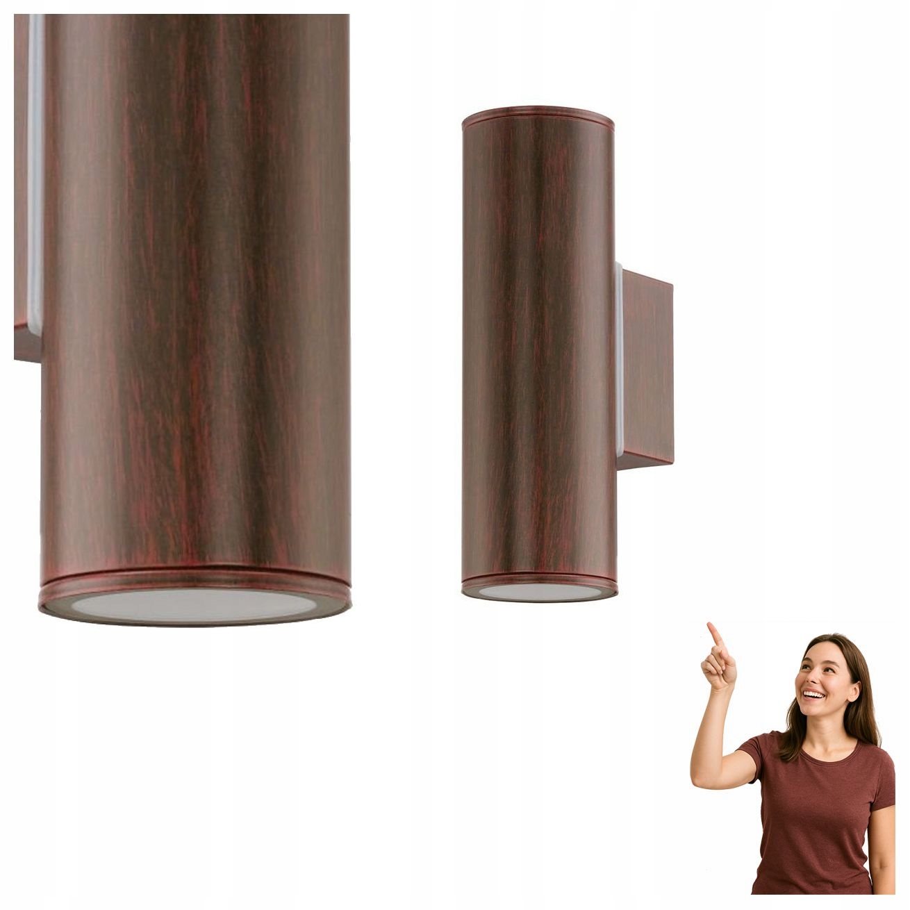 Venkovní nástěnné svítidlo Riga 94105 Eglo