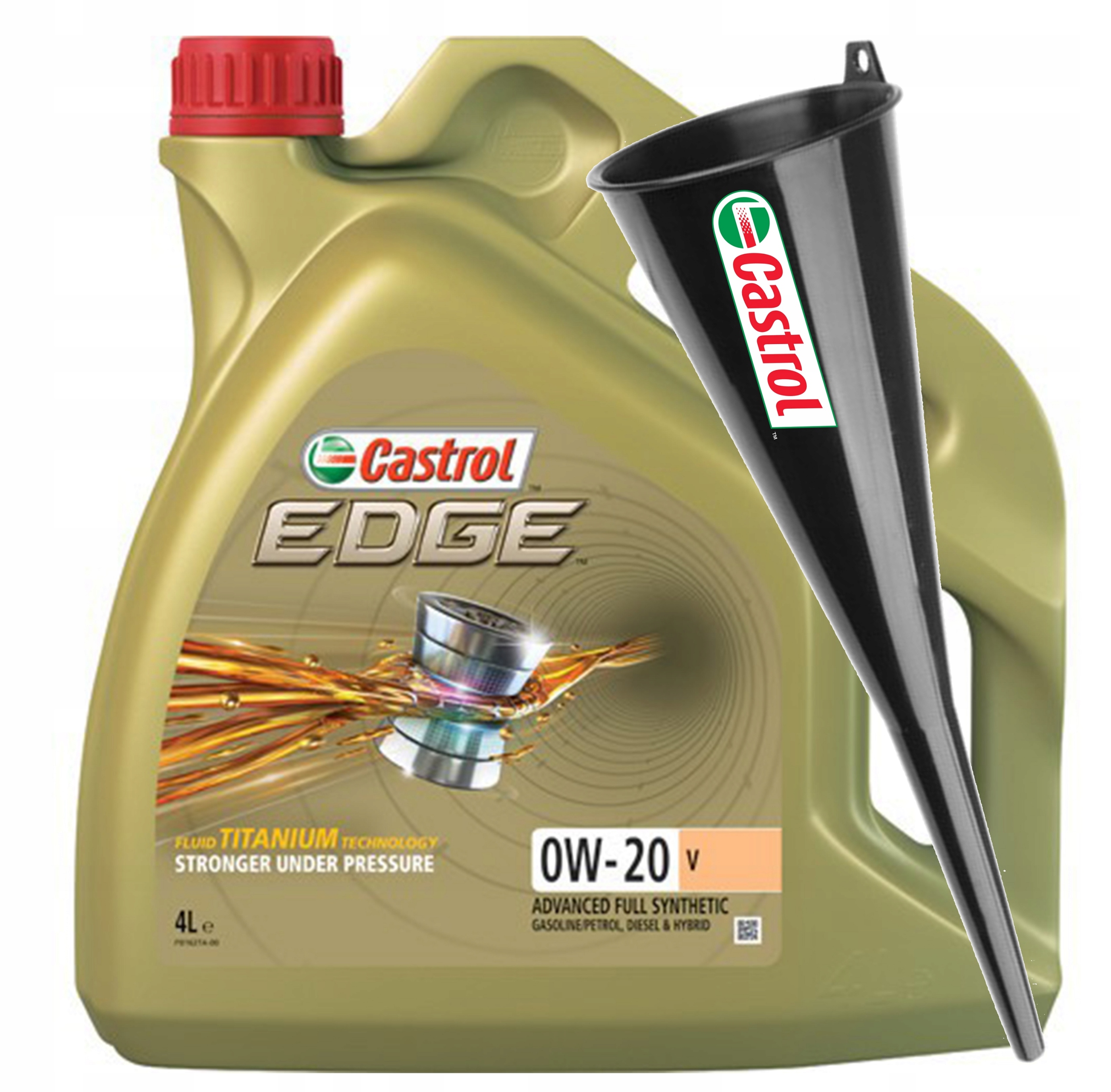 

Olej Silnikowy Castrol Edge 0W-20 V 4L lejek