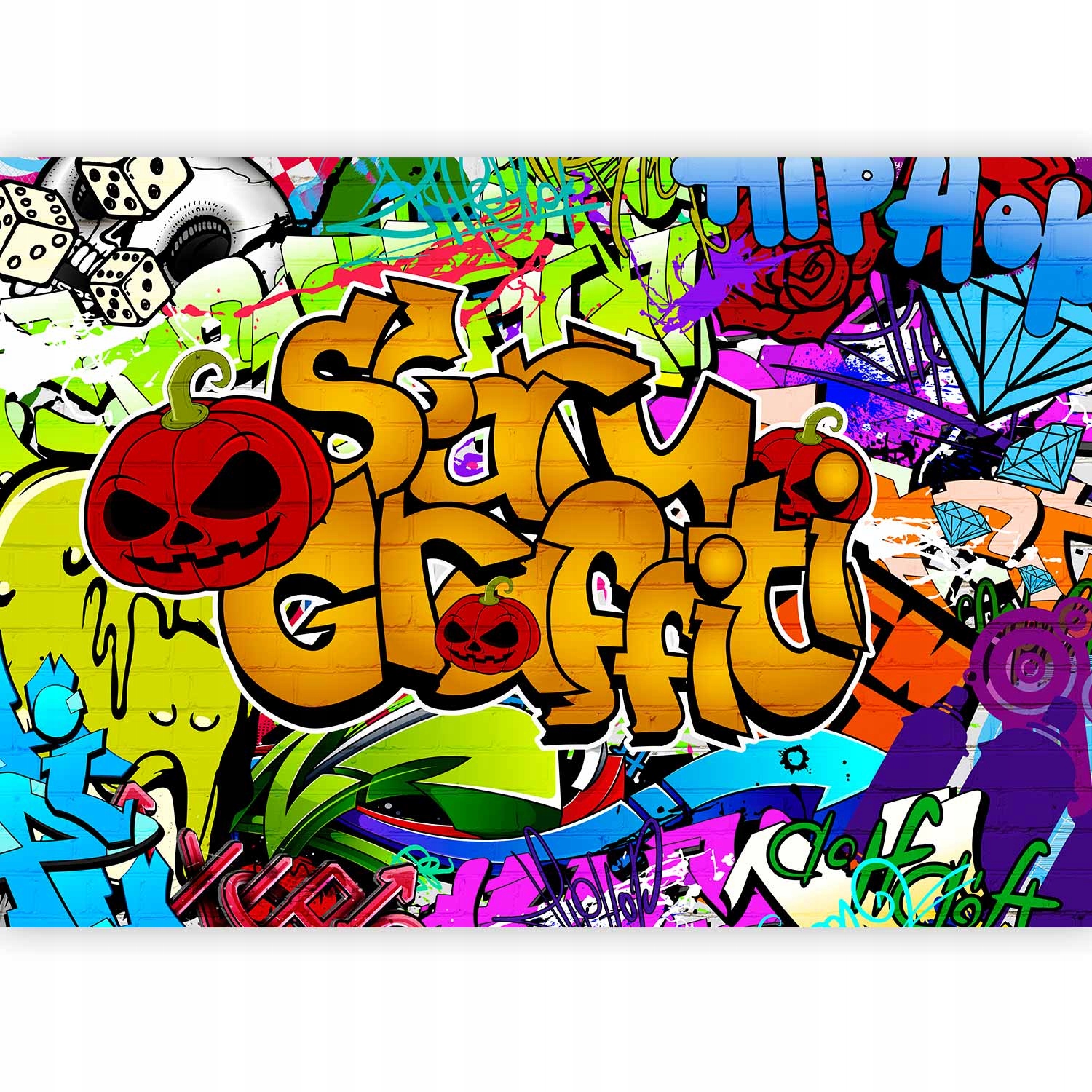 Fototapeta Graffiti Mládežnická Nástěnná Tapeta Do Ložnice 400x280