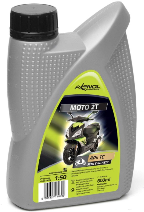 

Axeno Olej silnikowy do 2-suwów Moto 2T 0.6L