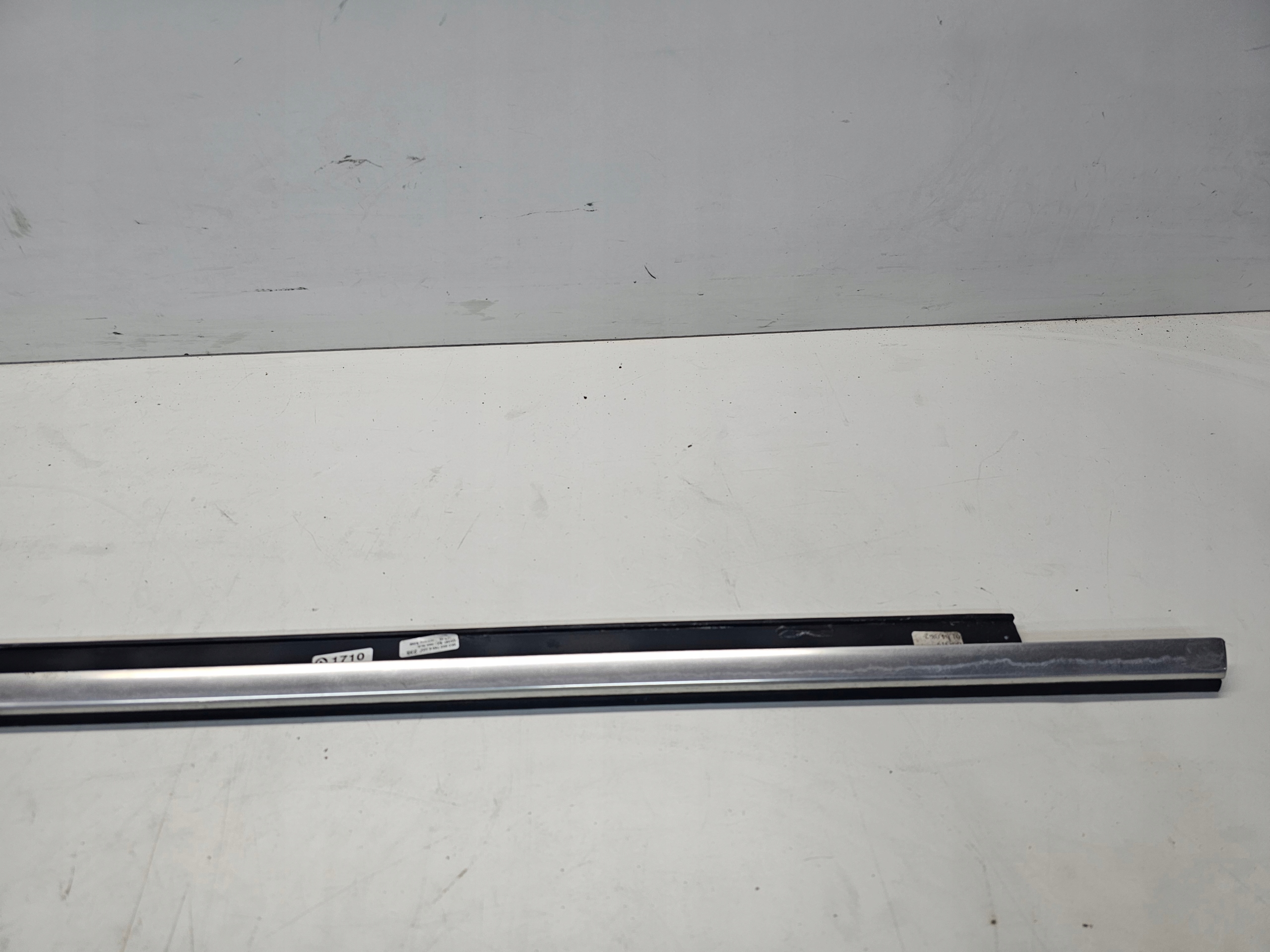 moulding CHROM door windows AUDI A4 B8 left rear part 8K0853763E