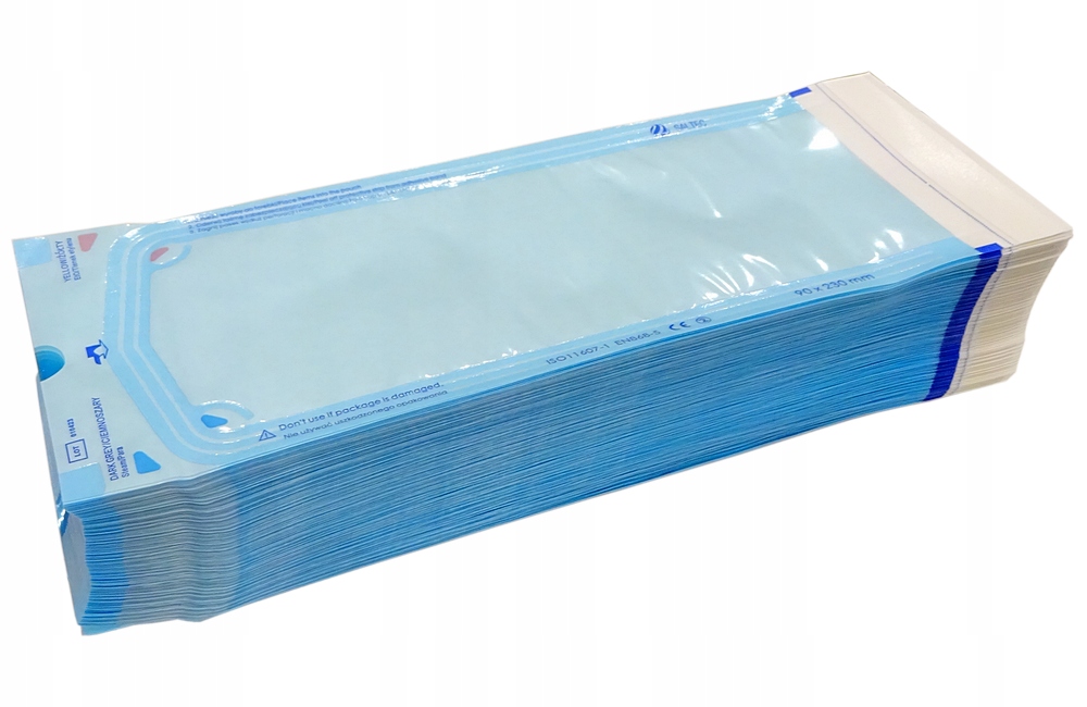Torebki Rękaw Do Sterylizacji 90x230mm 200szt