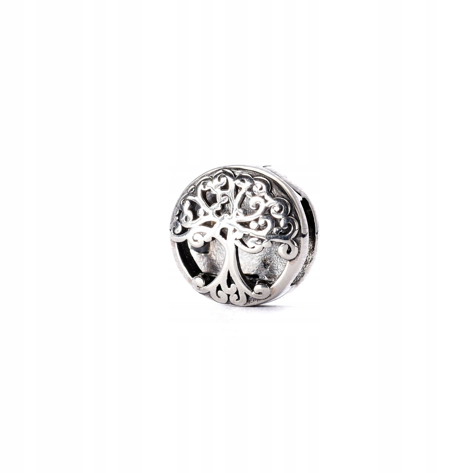 Stříbrný přívěsek klips stromek štěstí