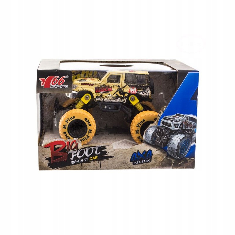 MONSTER TRUCK dla 3 latka Z NAPĘDEM skala 1:30 Marka Eurobaby