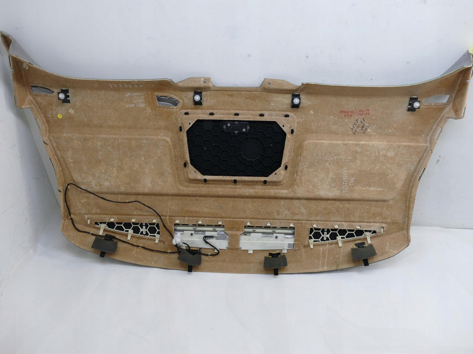 AUDI A8 D3 LIFT plato rear part rear speaker gray