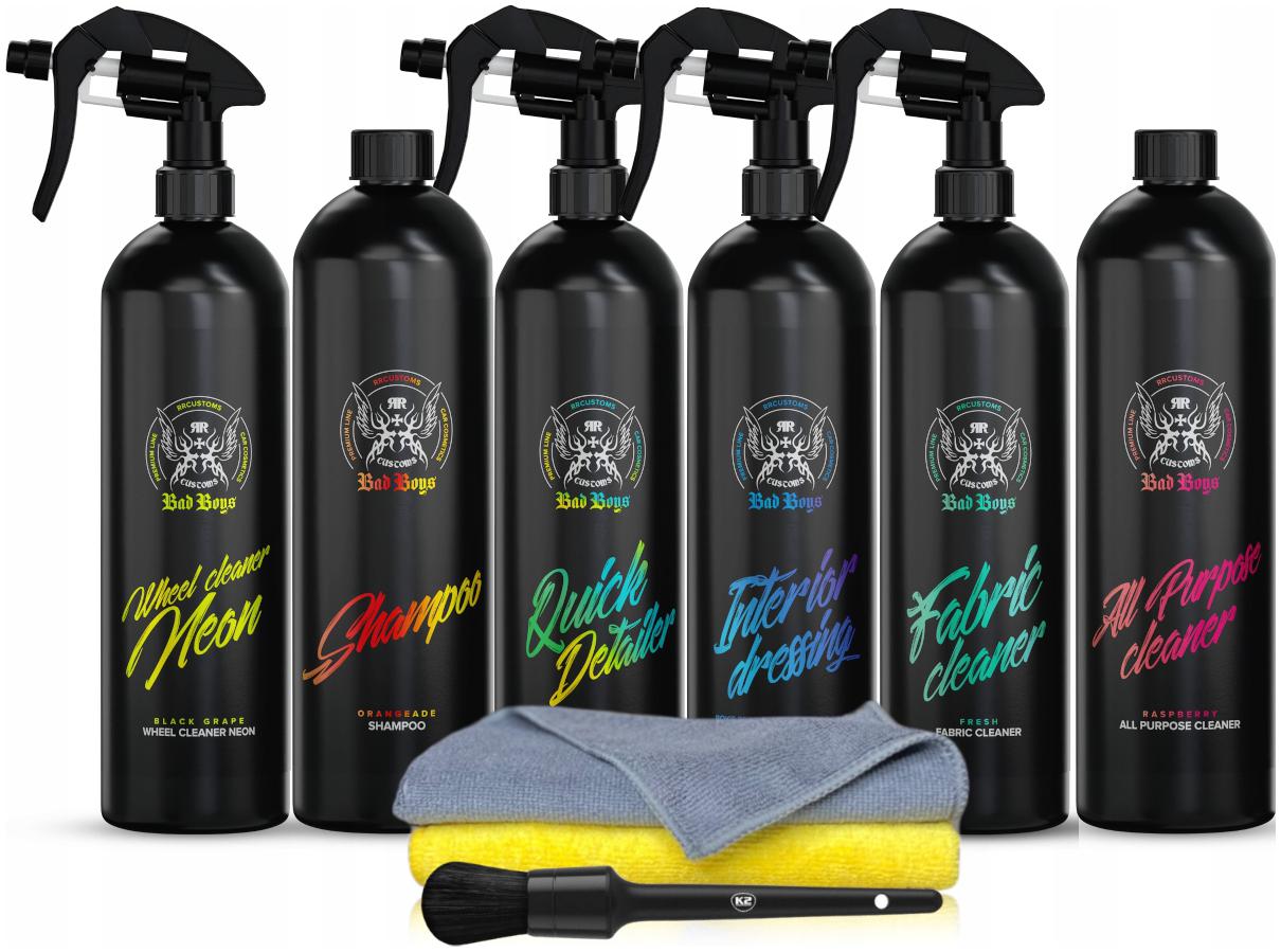 RR Customs RRC Bad Boys Mega Zestaw Kosmetyków Do Auta Detailing Prezent