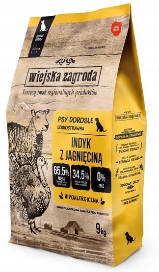 Wiejska Zagroda Krůta s jehněčím masem 9 kg