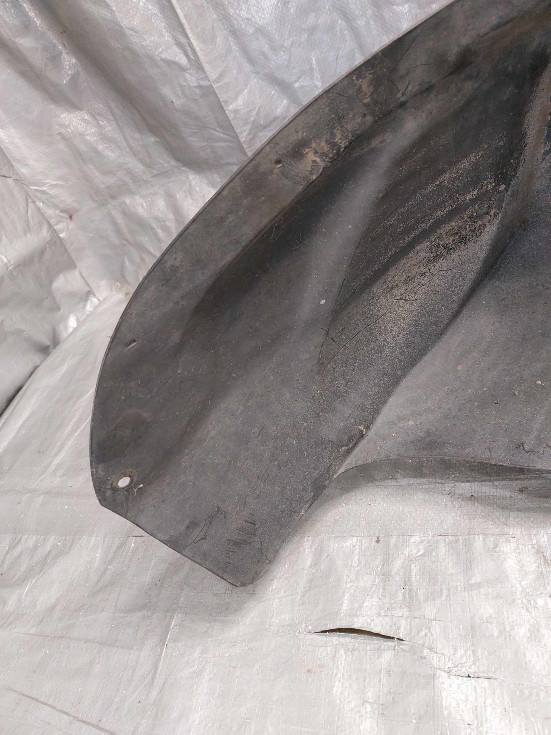 mudguard right rear. OPEL CORSA D 3D