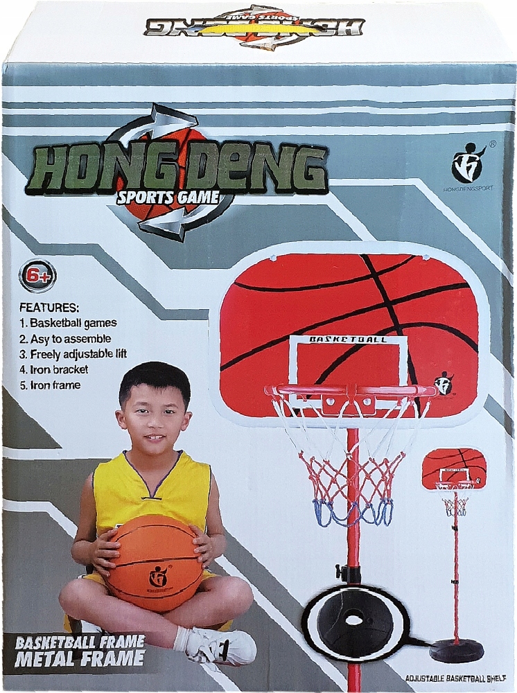 ZESTAW DO KOSZYKÓWKI DLA DZIECI KOSZYKÓWKA KOSZ STOJĄCY PIŁKA TABLICA Rodzaj zestaw do koszykówki