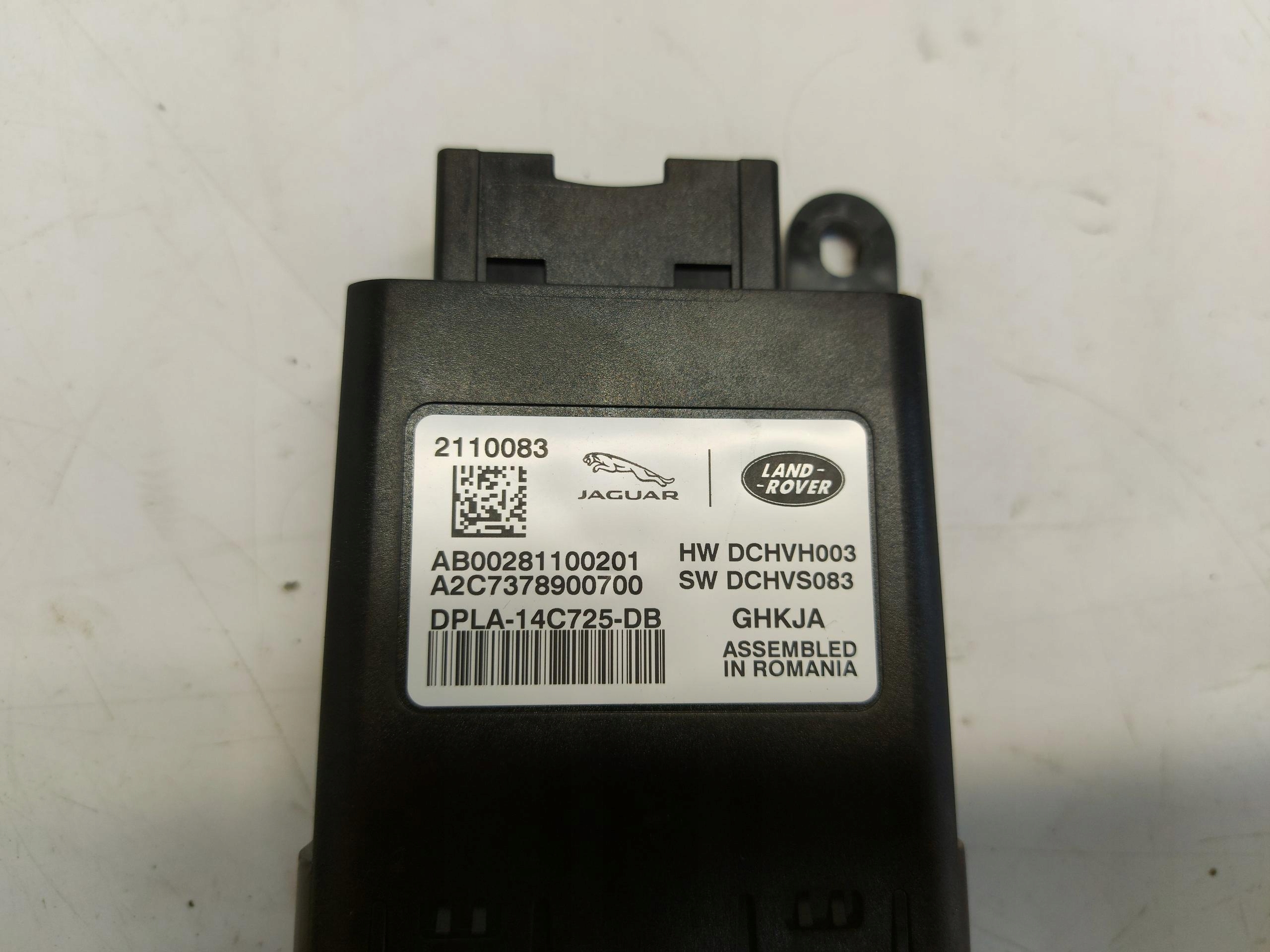 Range Rover VELAR L560 2021r control unit module seat left dpla-14c725-db