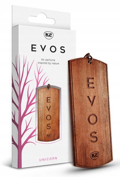 K2 EVOS - ZAWIESZKA DREWNIANA - ZAPACH UNICORN