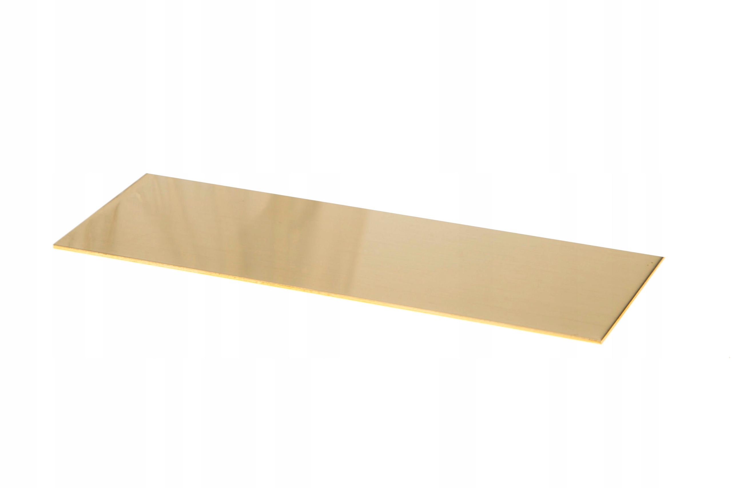 

Blacha mosiężna mosiądz formatka 200x50x0,8 mm