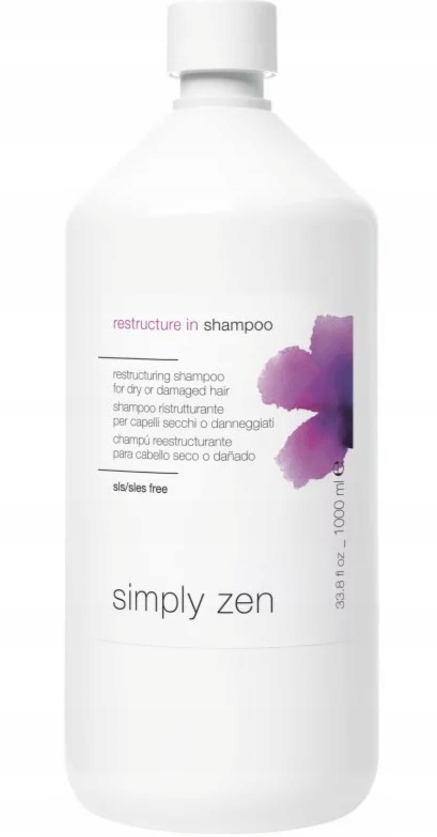 Simply Zen Restructure Šampon Pro Obnovu Vlasů 1000 ML