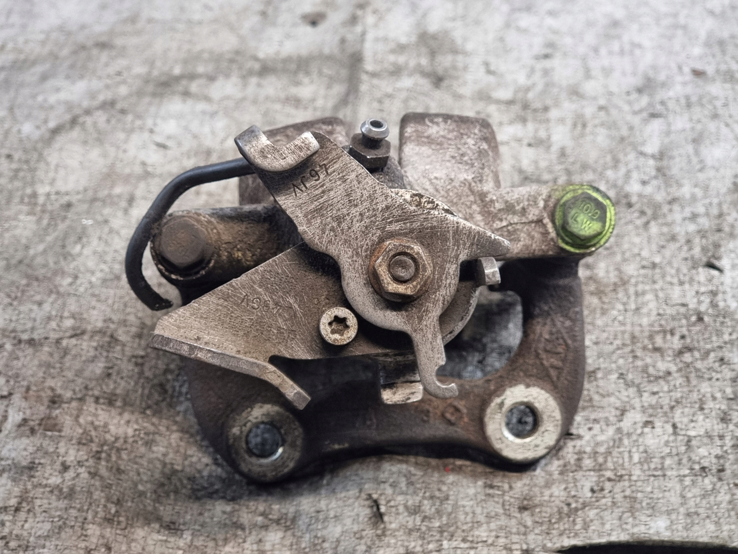 caliper brake right rear part RENAULT MEGANE III