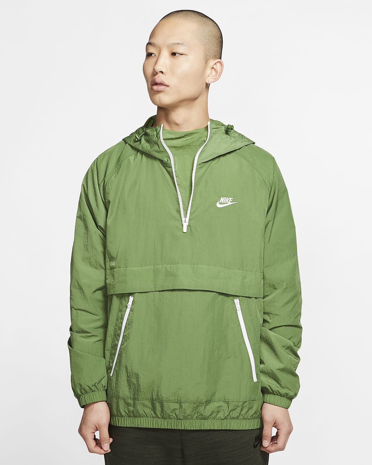 NIKE KURTKA Męska WIATRÓWKA_ KAPTUR_Promocja! R.M Długość do bioder