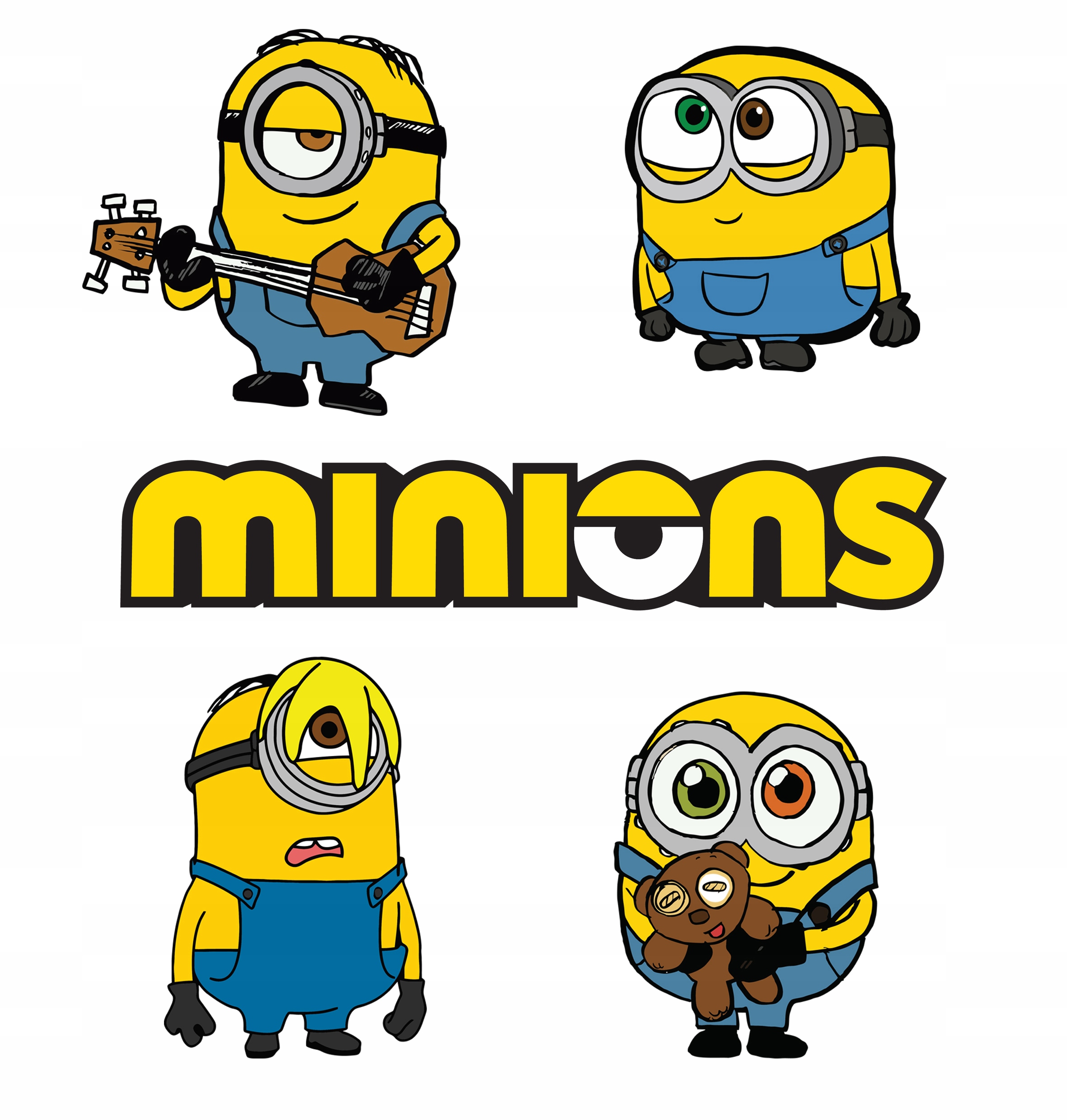 

Naklejki Minionki Na Ścianę Łóżko Itp Duży Wybór
