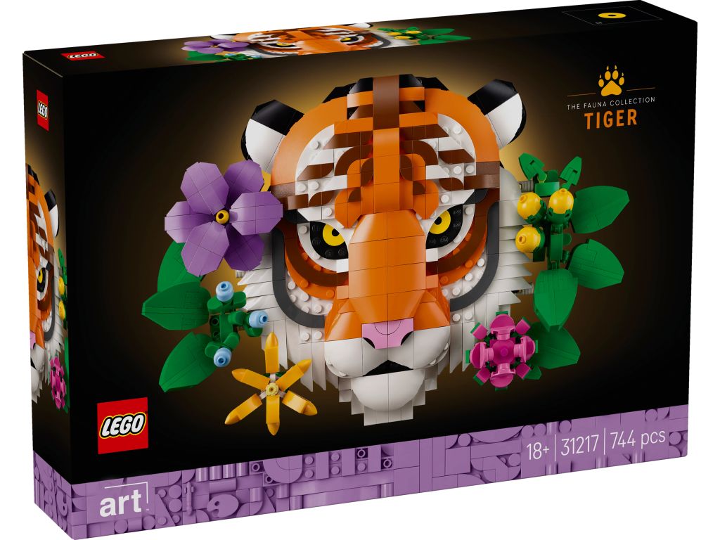 Lego 31217 Art Kolekce zvířat tygr