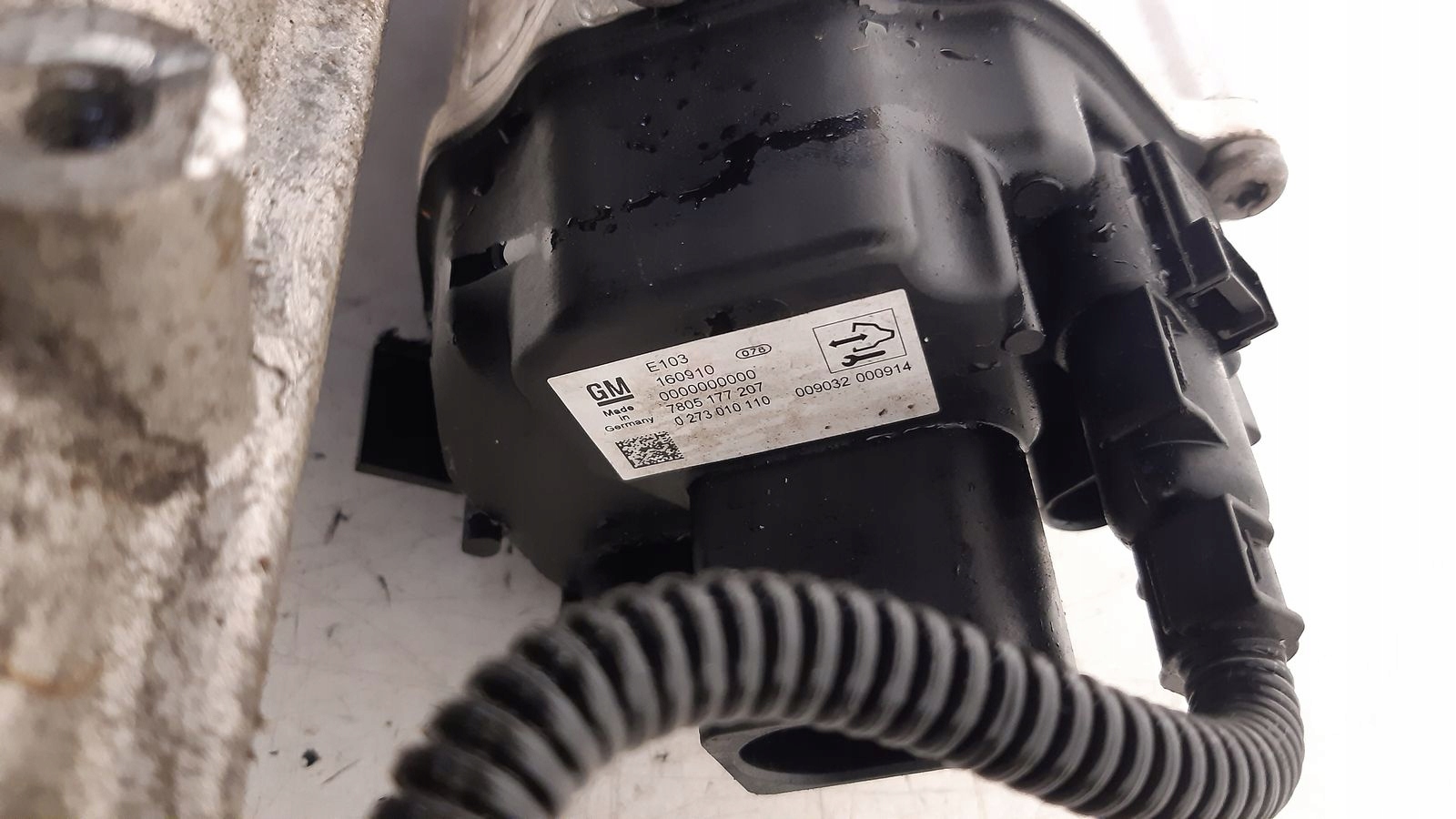 servo control Opel Astra J 1,4 Turbo