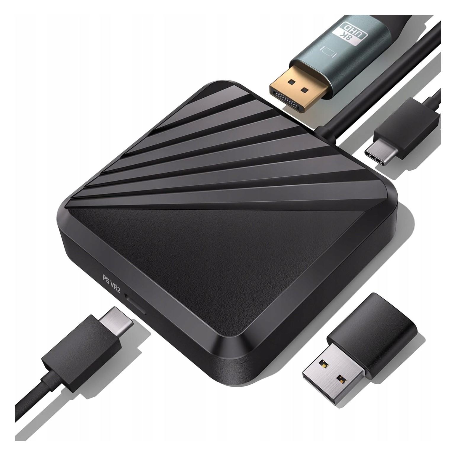 Adapter PSVR 2 do PC, Zestaw Akcesoriów Bluetooth, Kabel DP 1.4 i Zasilacz 15W