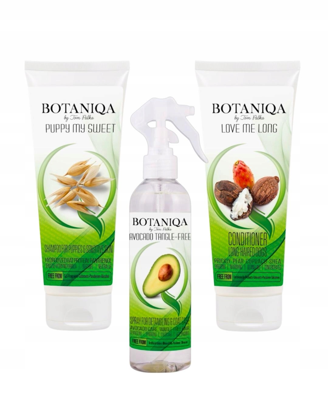 Levně Sada kosmetických přípravků pro štěňata 3x250 ml od značky Botaniqa by Tom Palka