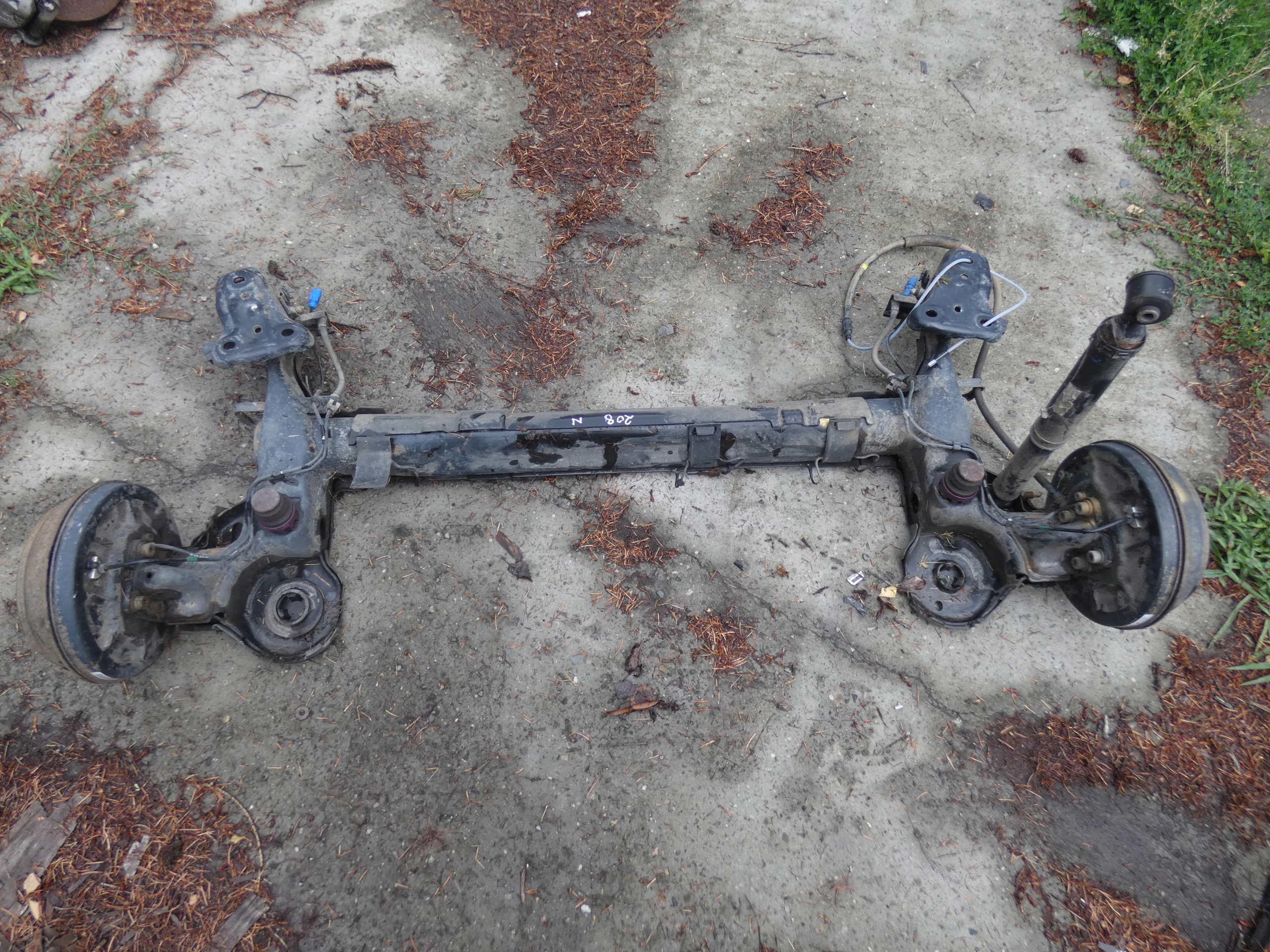 sider axis rear PEUGEOT 208 and LIFT BEBEN