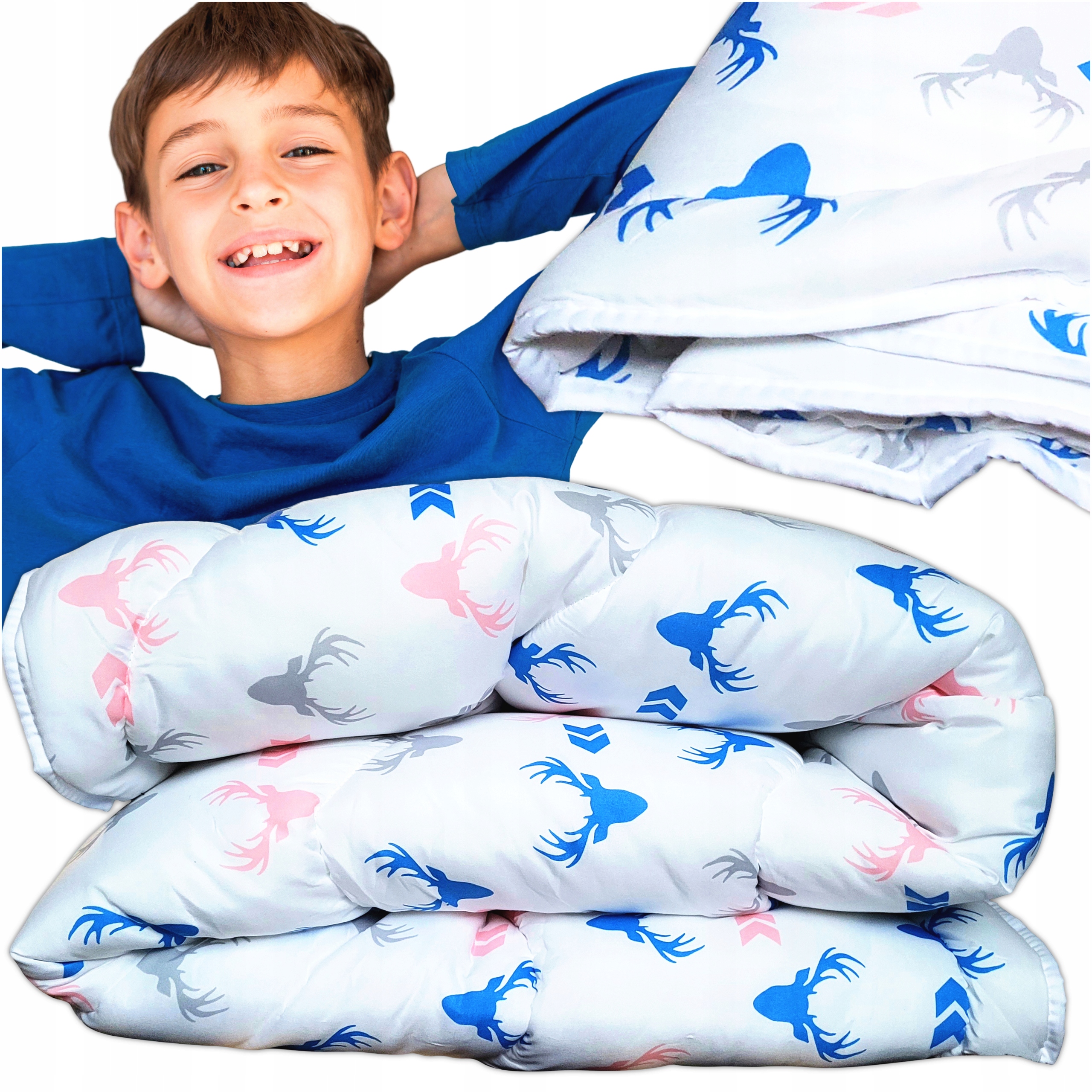 Přikrývka 200x220 Celoroční Antialergická Teplá Bavlna Polská Výroba