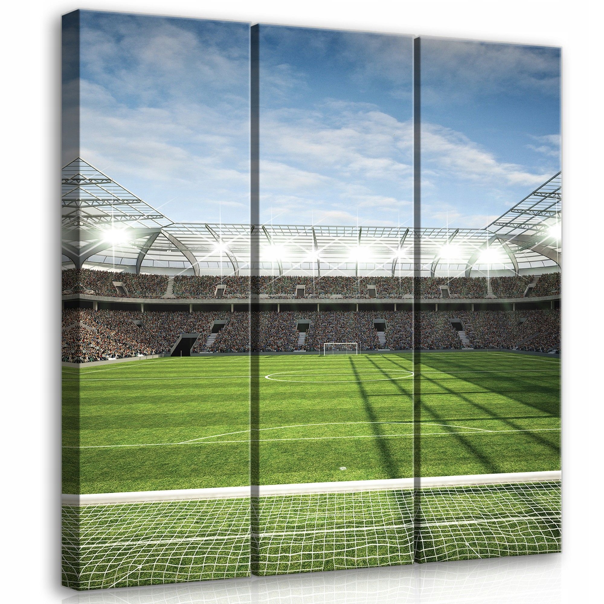 Obraz 90x100 Fotbalový stadion aréna tribuny sport hra architektura energie