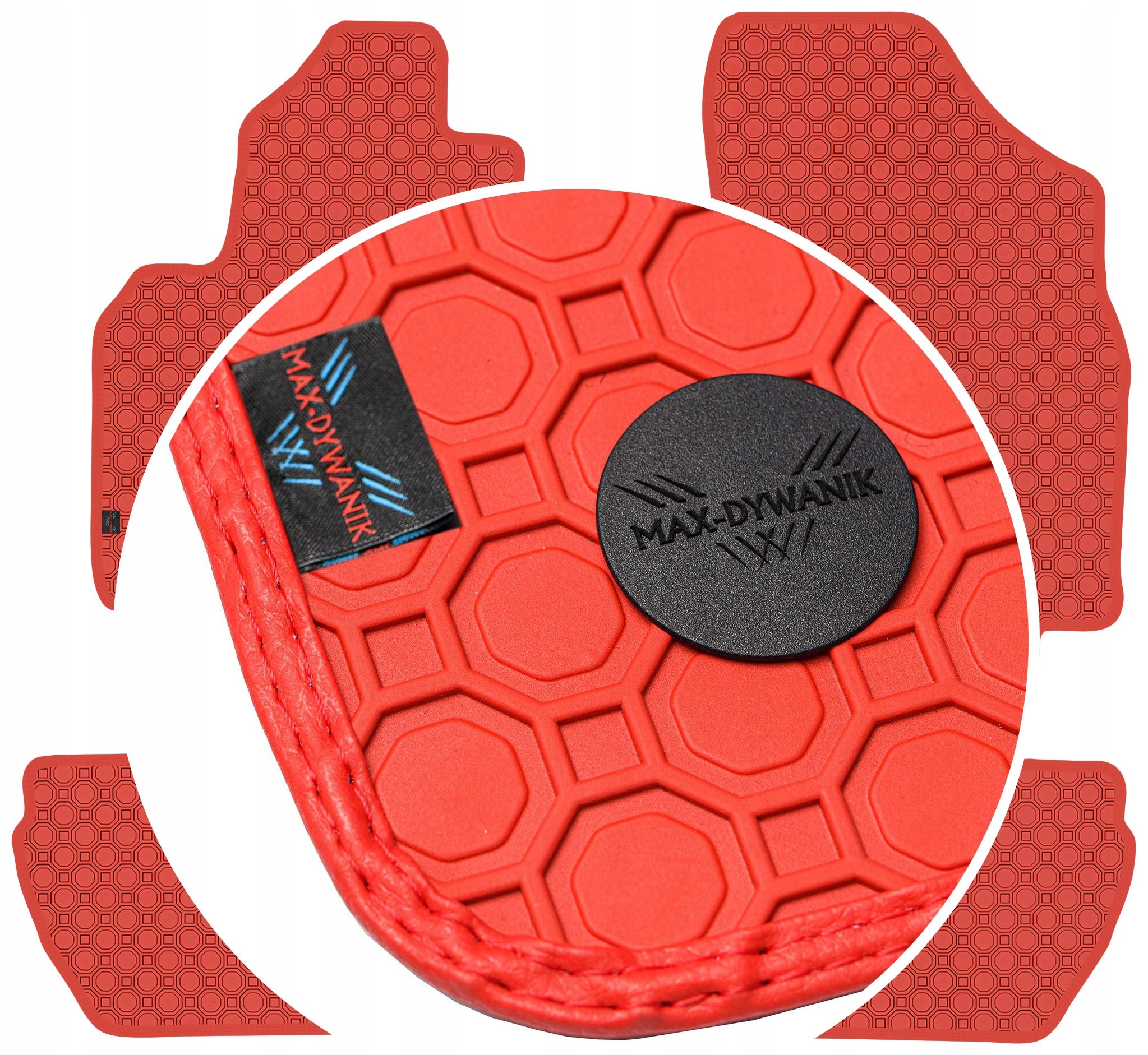 Peugeot Partner II 2008-2018 Koberce Červené