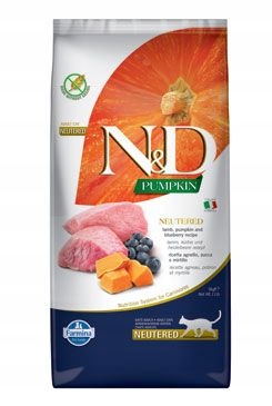 Levně N&d Pumpkin Cat Neutered Lamb & Blueberry 5kg
