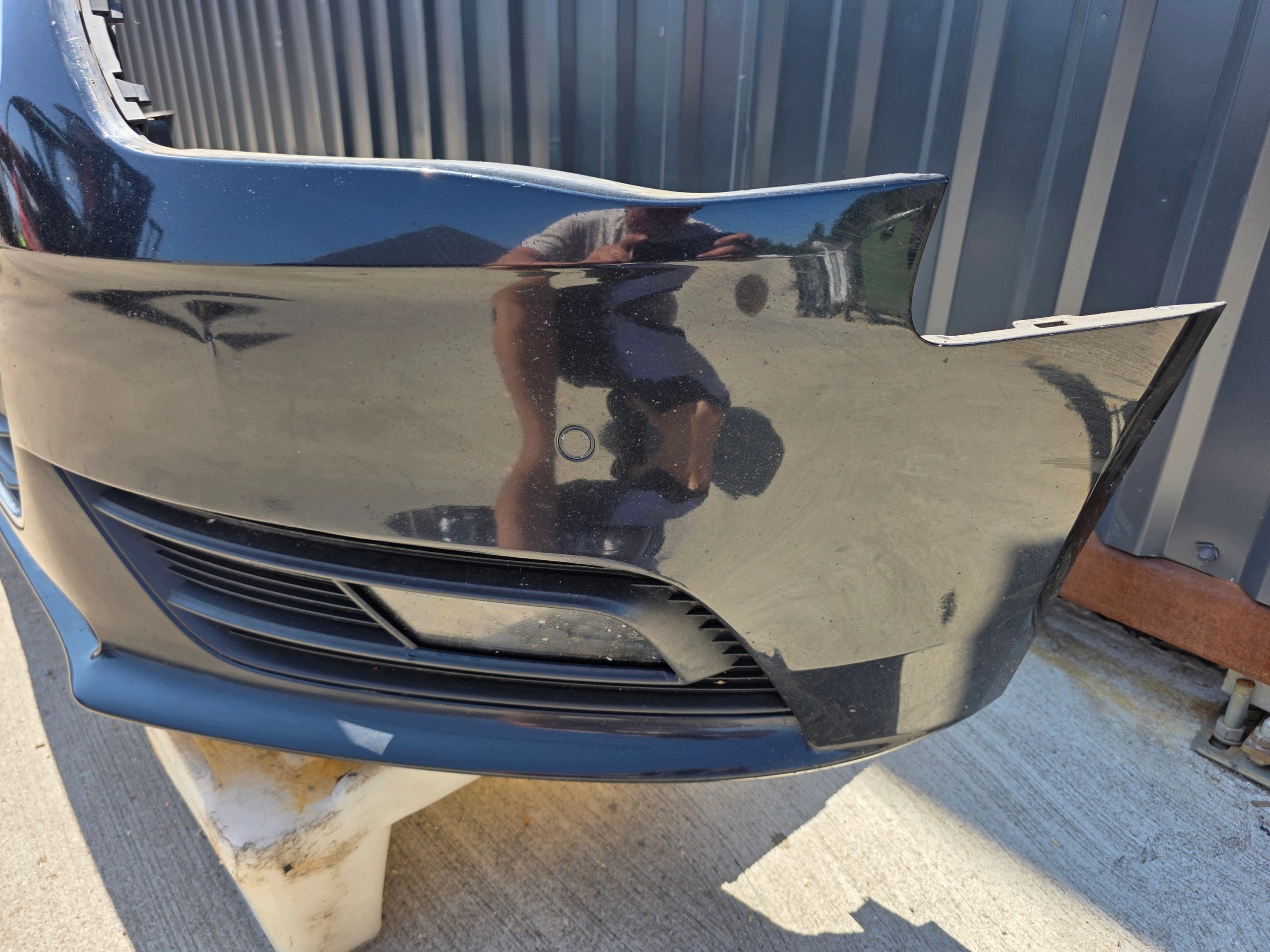 bumper front complete AUDI A4 B8 LIFT 2011-2016 LZ9Y PDC original !!!