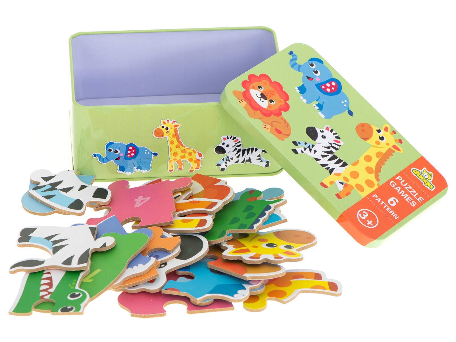 

Puzzle Dla 3 Latka Safari Zwierzęta 25 El