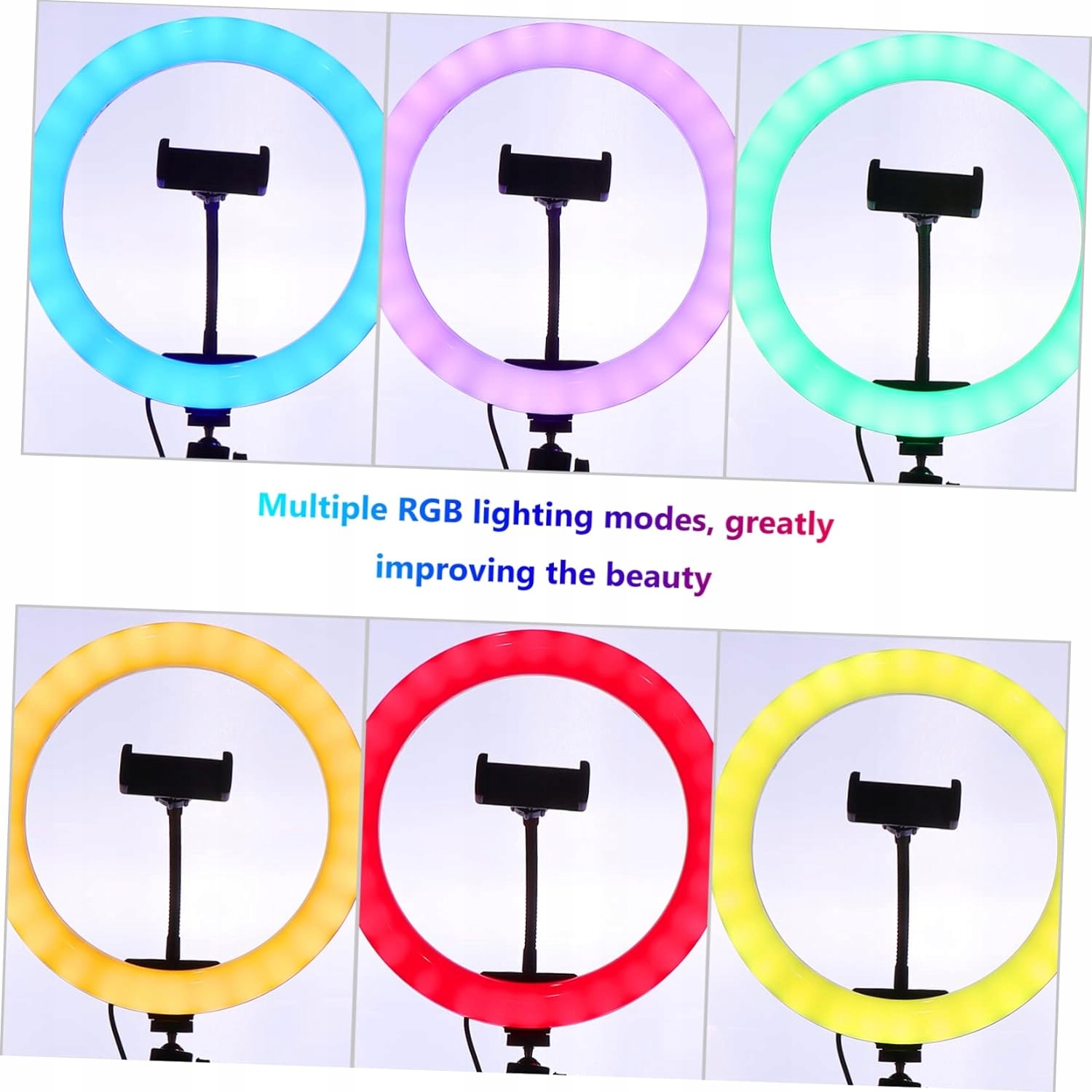 Światła LED 1 Zestaw Piękno Światła Żywo Piękno Napełniania Światła Marka bez marki