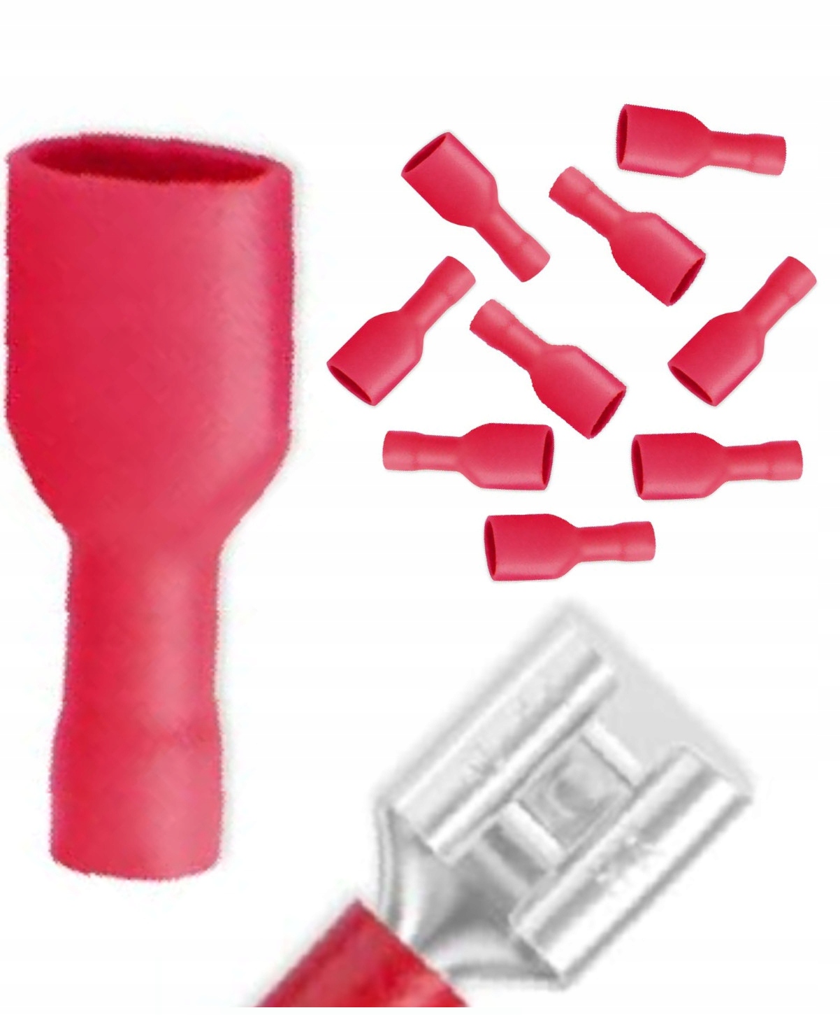 

Konektor Kablowy W Pełni Izolowany 0,5-1mm² 10 Szt