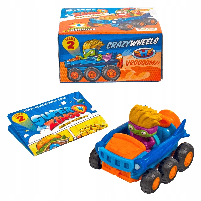 SUPER ZINGS SERIA 2 - SUPERJET POJAZD I FIGURKA Typ zestaw