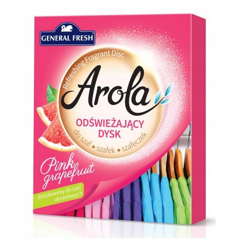 

Arola Odświeżający dysk do szafy Pink Grapefruit