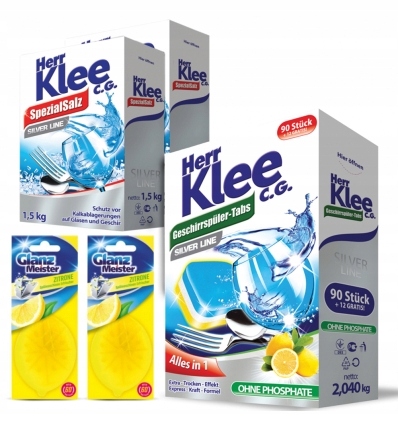 

Herr Klee tabletki 102szt.sól 3kg+2xzapach cytryna