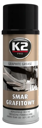 

K2 smar grafitowy spray do gwintów śrub W130 400ml