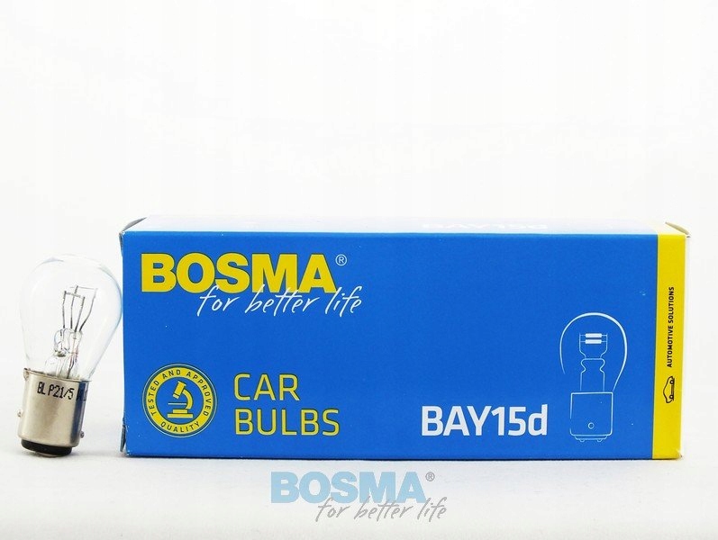 

Żarówka 12V 21/5W Bosma 1574, 10SZT.