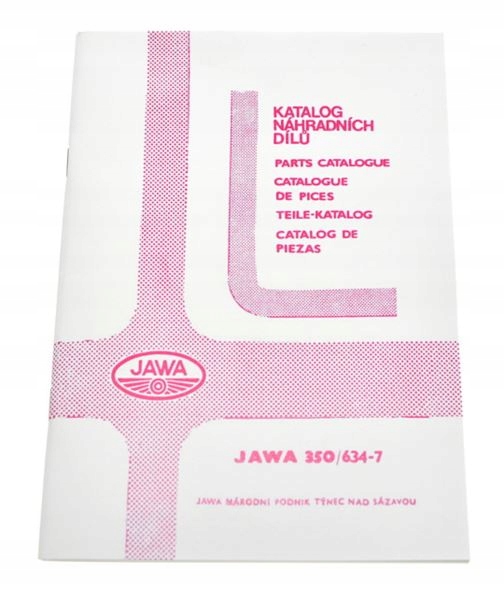 

Katalog części Jawa 350 634 7