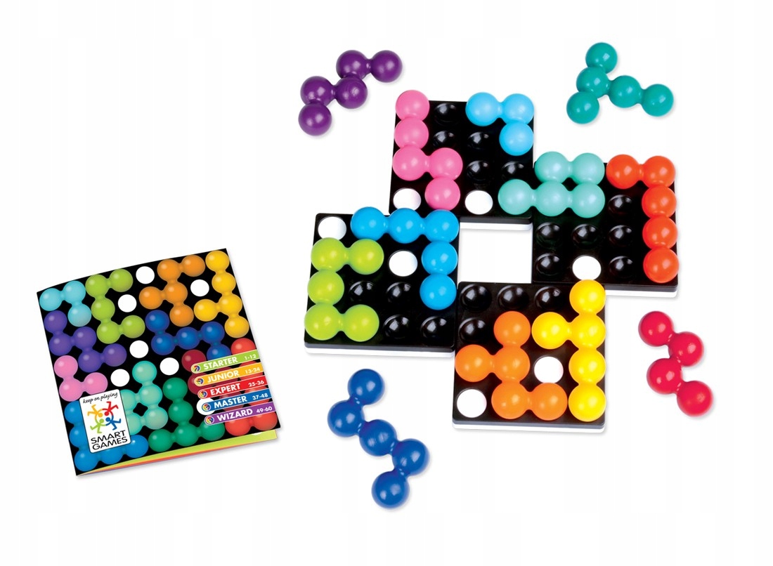 Smart Games IQ Kwadrylion GRA LOGICZNA kompakt 7+ Wydawca IUVI Games
