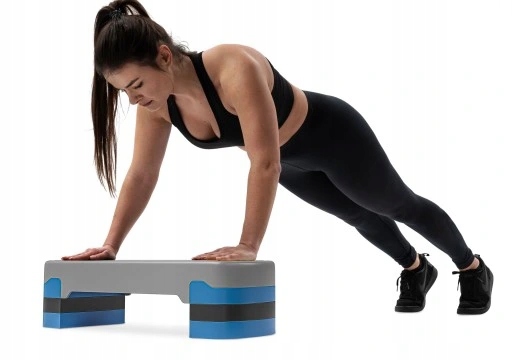 Step do aerobiku regulowany 3-stopnie 250kg Rodzaj step