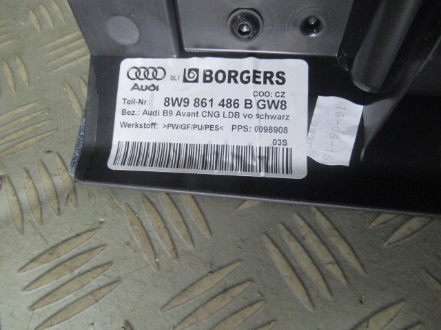 PODŁOGA BAGAŻNIKA WYKŁADZINA SCHOWEK AUDI A4 B9 Producent części Volkswagen OE