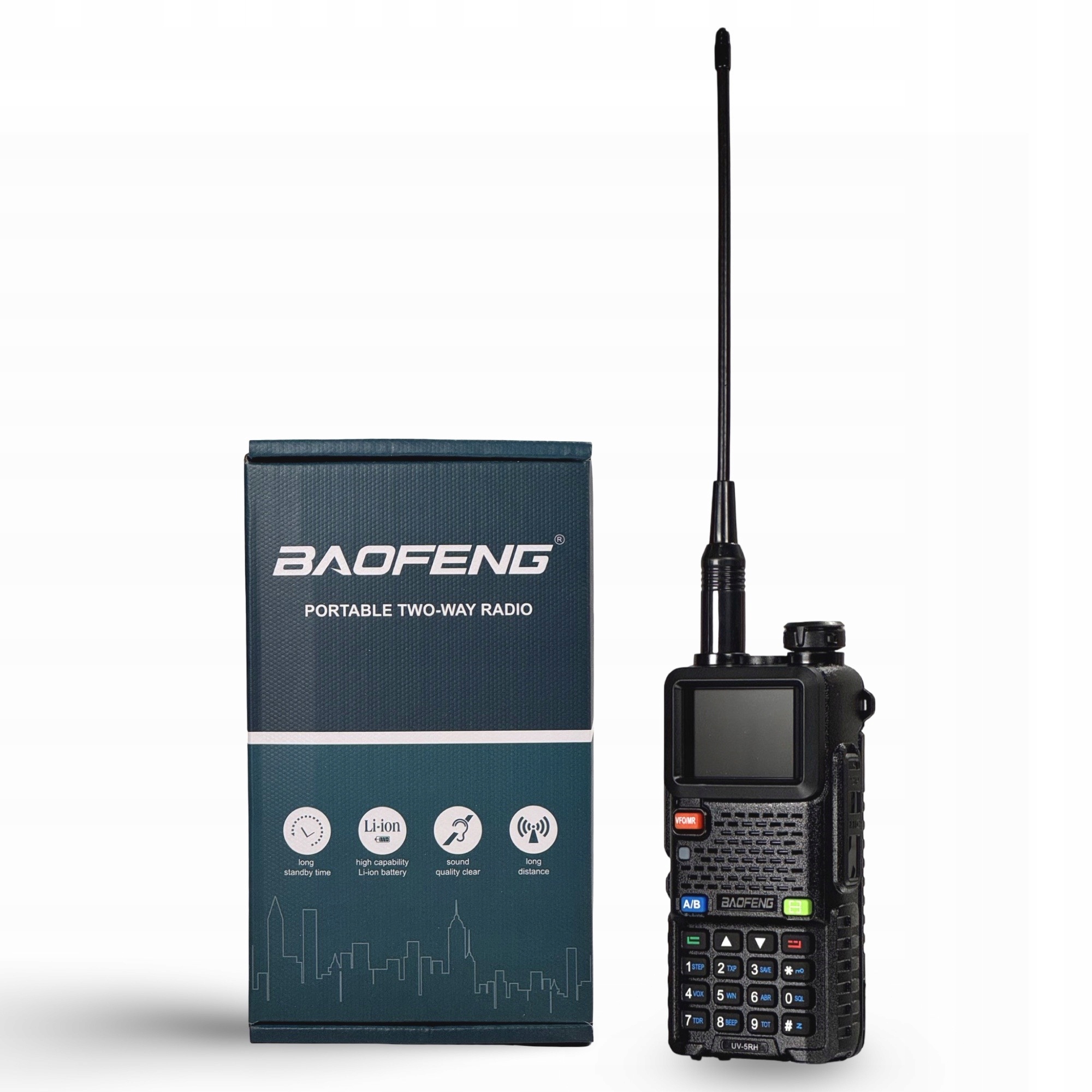 Baofeng Baofeng UV-5RH 10W Usb-c 2500 mAh – Wersja Pro, Pmr Wgrane by Mrpl