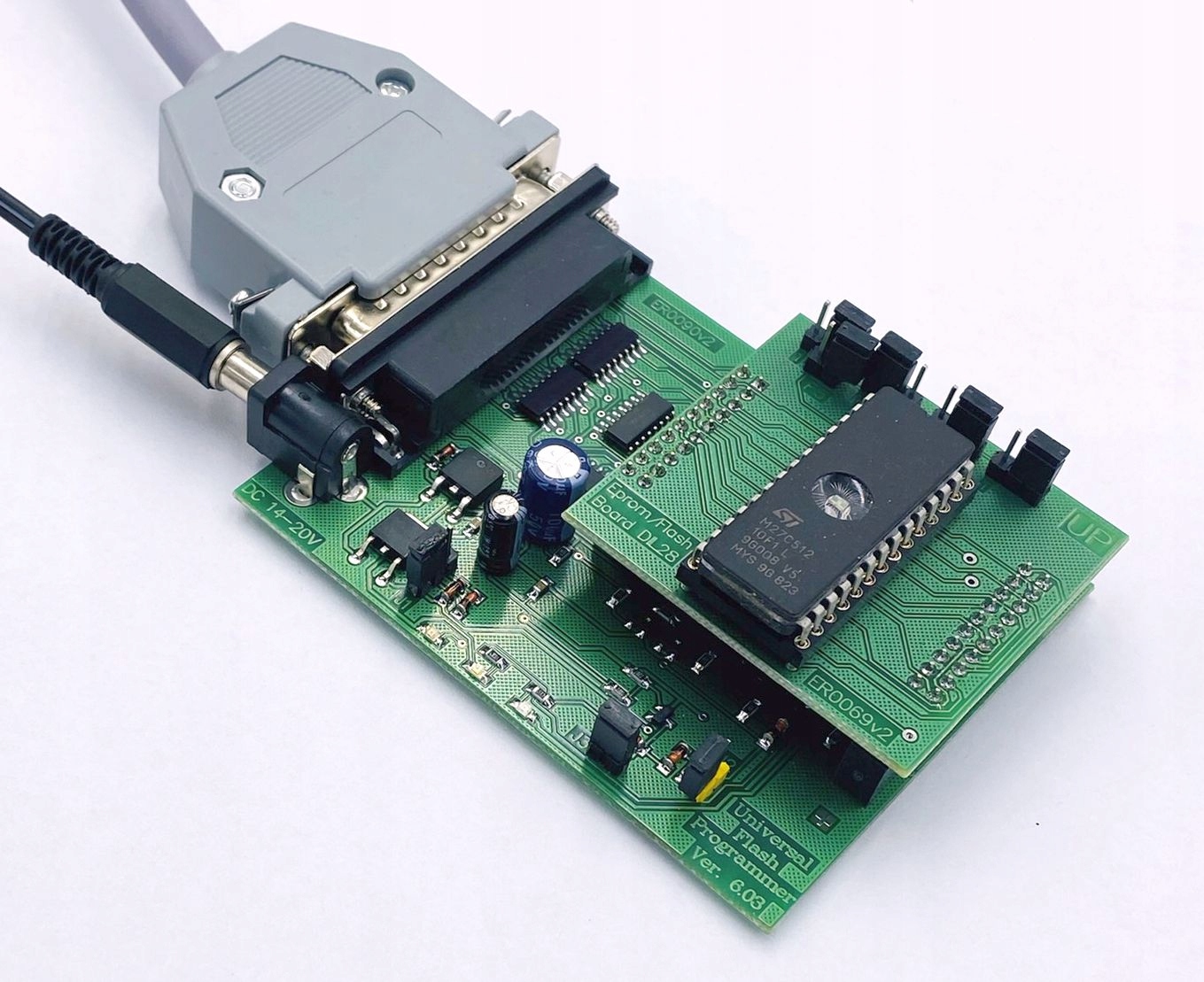 Adapter 8-bit EPROM/Flash Board DIP28 UFP 6.03 std Rodzaj inny