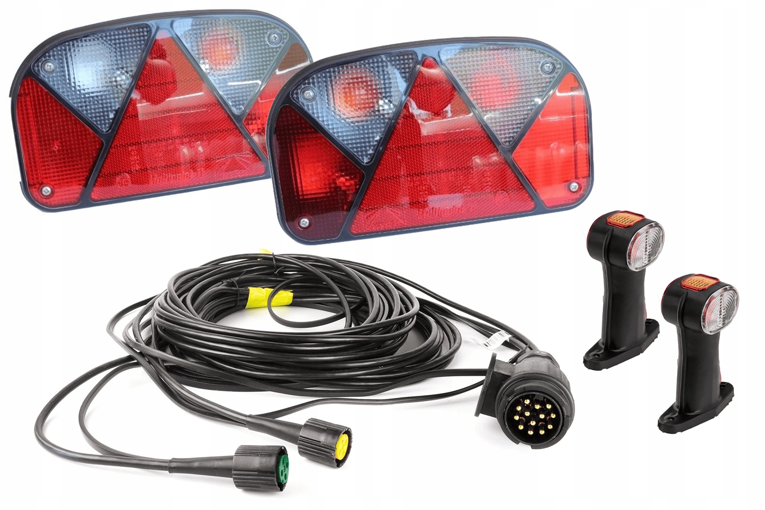 Sada světel: Zadní obrysové světla Aspock paprsek Mantes 7 m 13-PIN