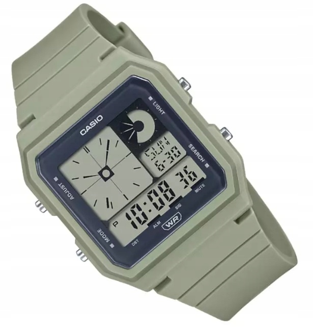 ZEGAREK CASIO LF-20W POP RETRO VINTAGE MODNY TIMER STOPER + PUSZKA Kod producenta LF-20 LF-20W