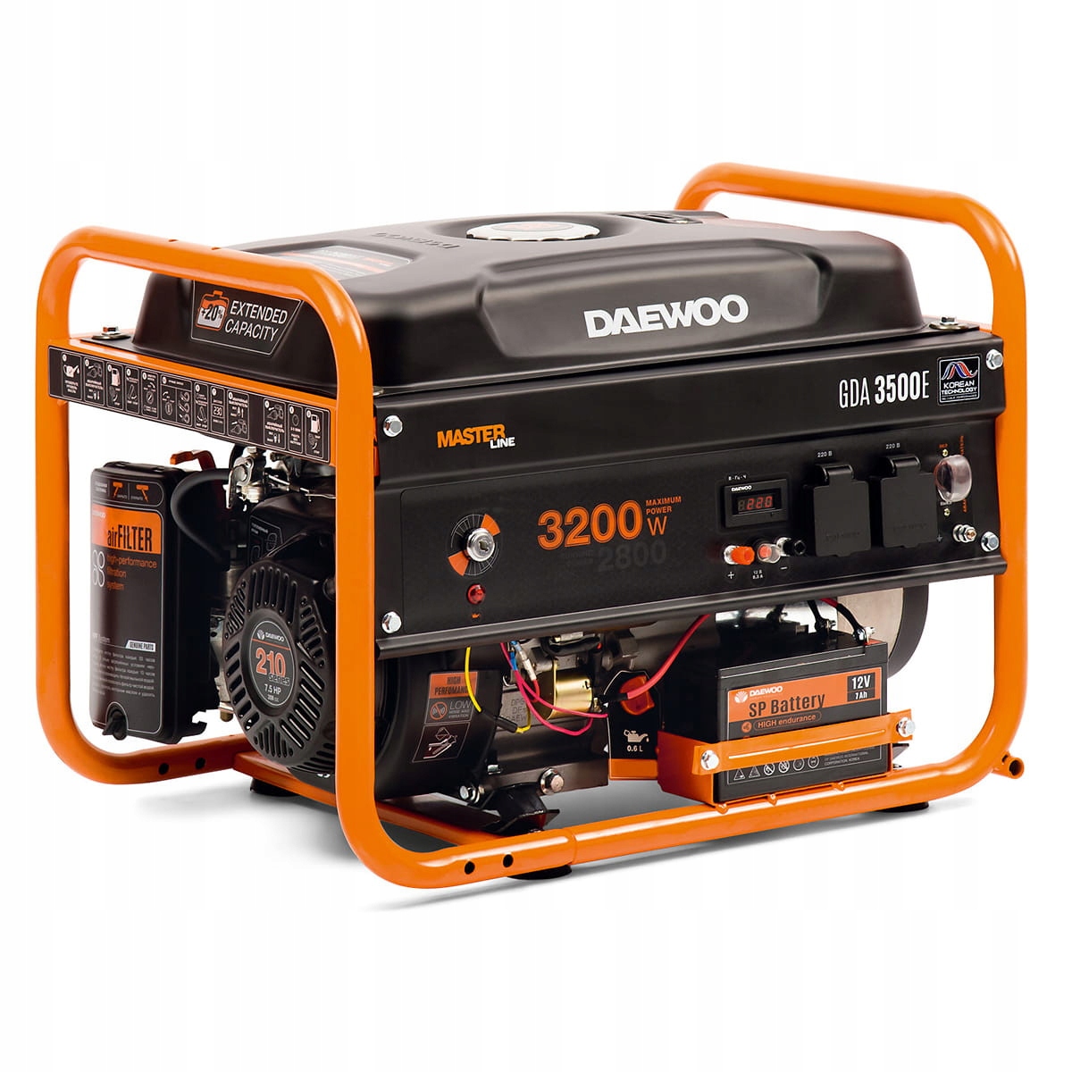 AGREGAT DAEWOO 3,2 kW 230V GDA3500E