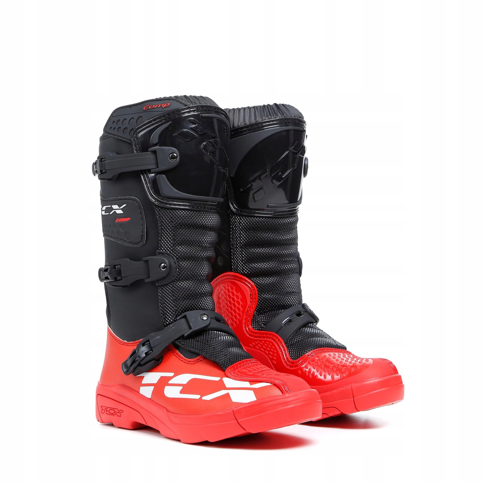 Buty Crossowe Dziecięce TCX Comp Kid Czerwone 35