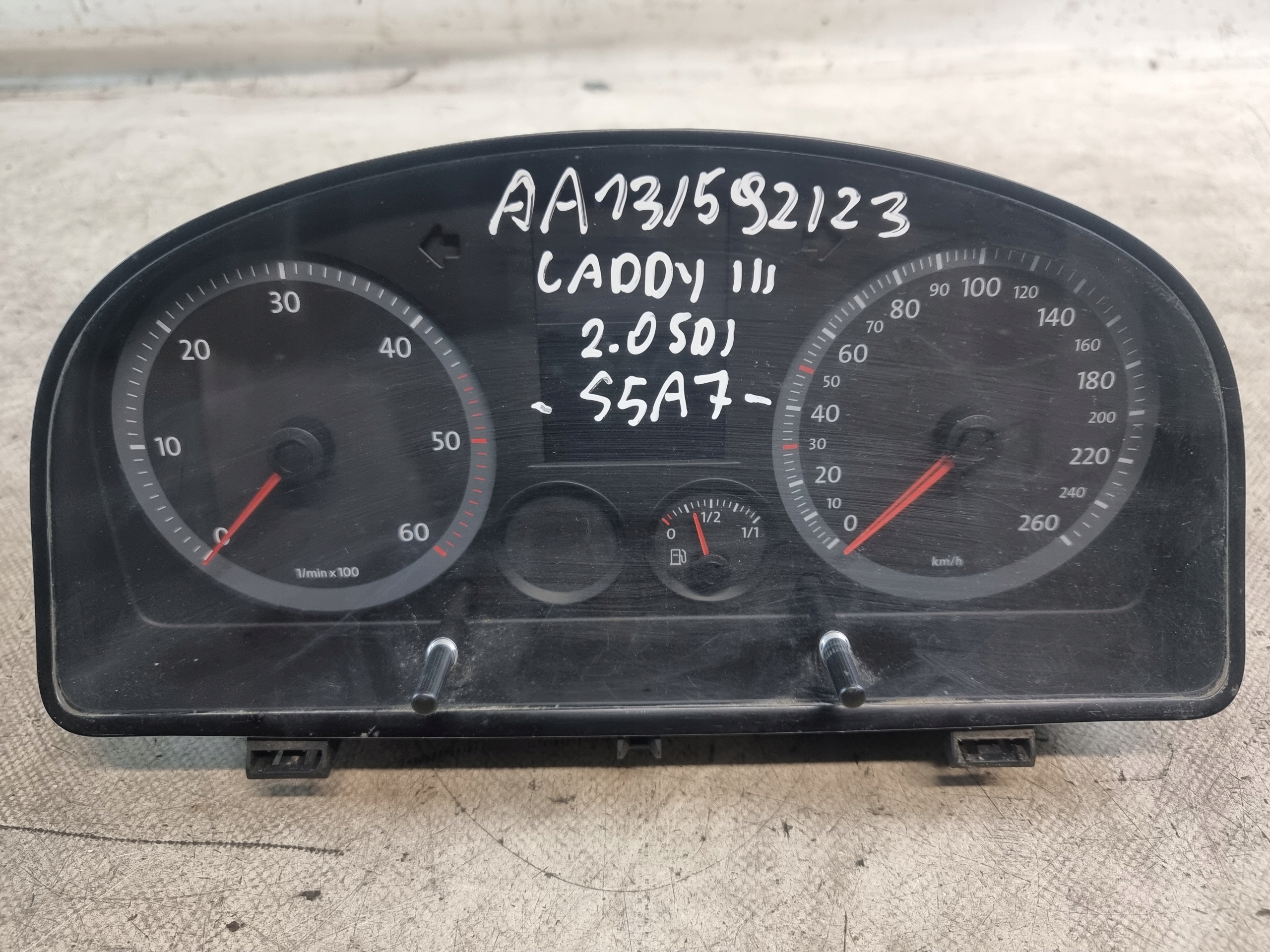 dials dials OE 2K0920844C VW CADDY III 2.0 SDI 08r
