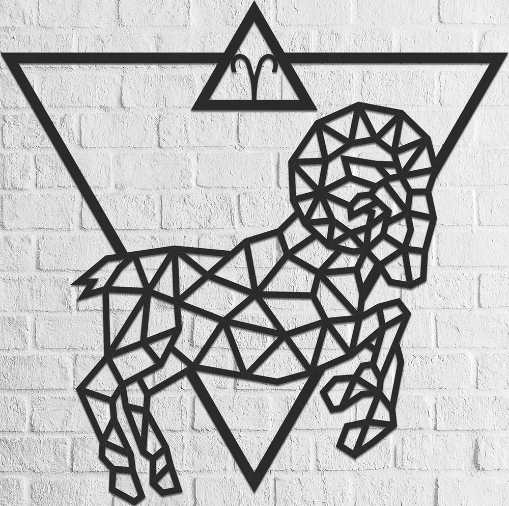 

Ewa Drewniane Puzzle 3D Dekoracja Ścienna Baran